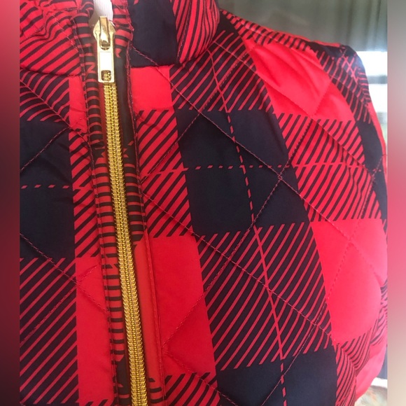 St Johns Bay Plaid Vest size L - Picture 4 of 6
